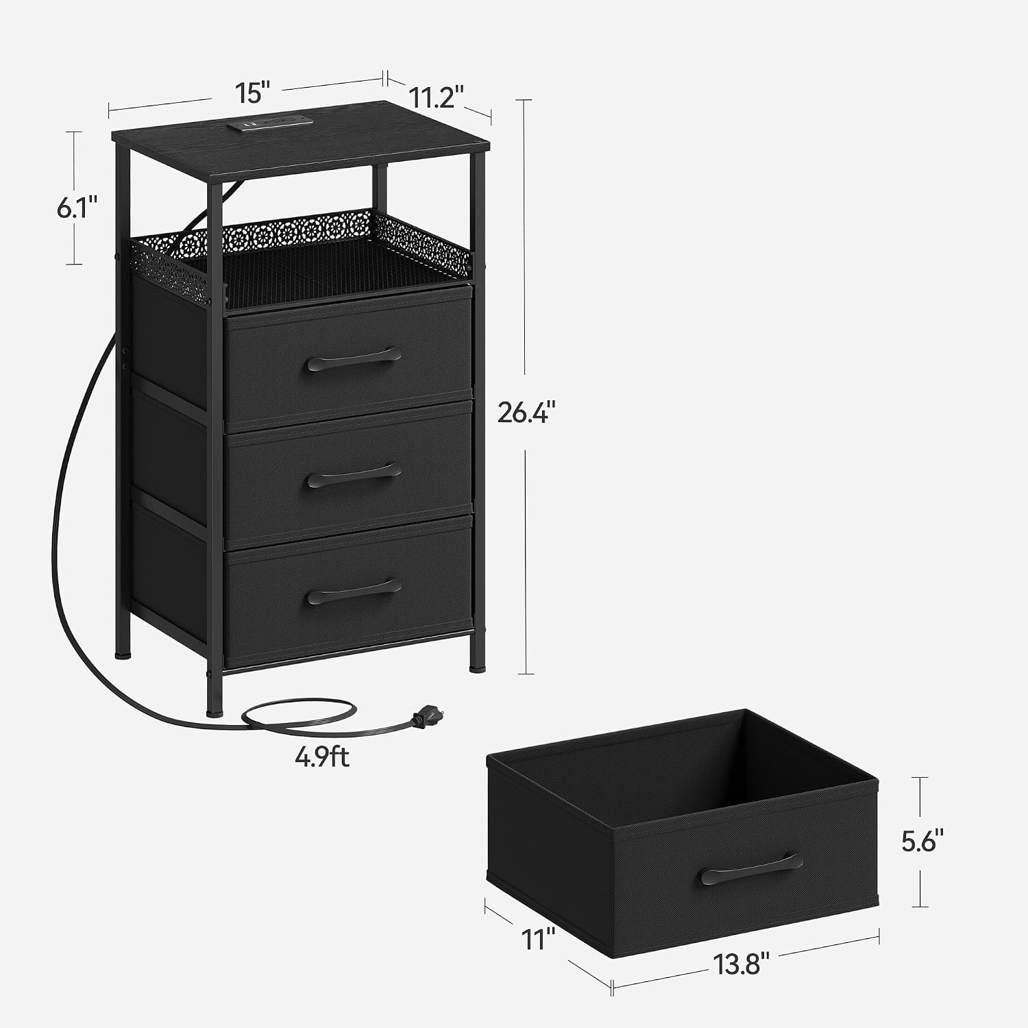 Jarhetun Night Stand End