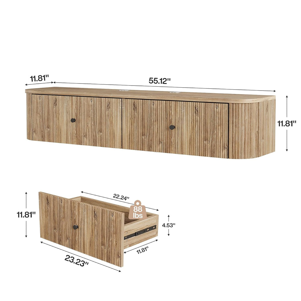 Sobstkeo Floating TV Stand