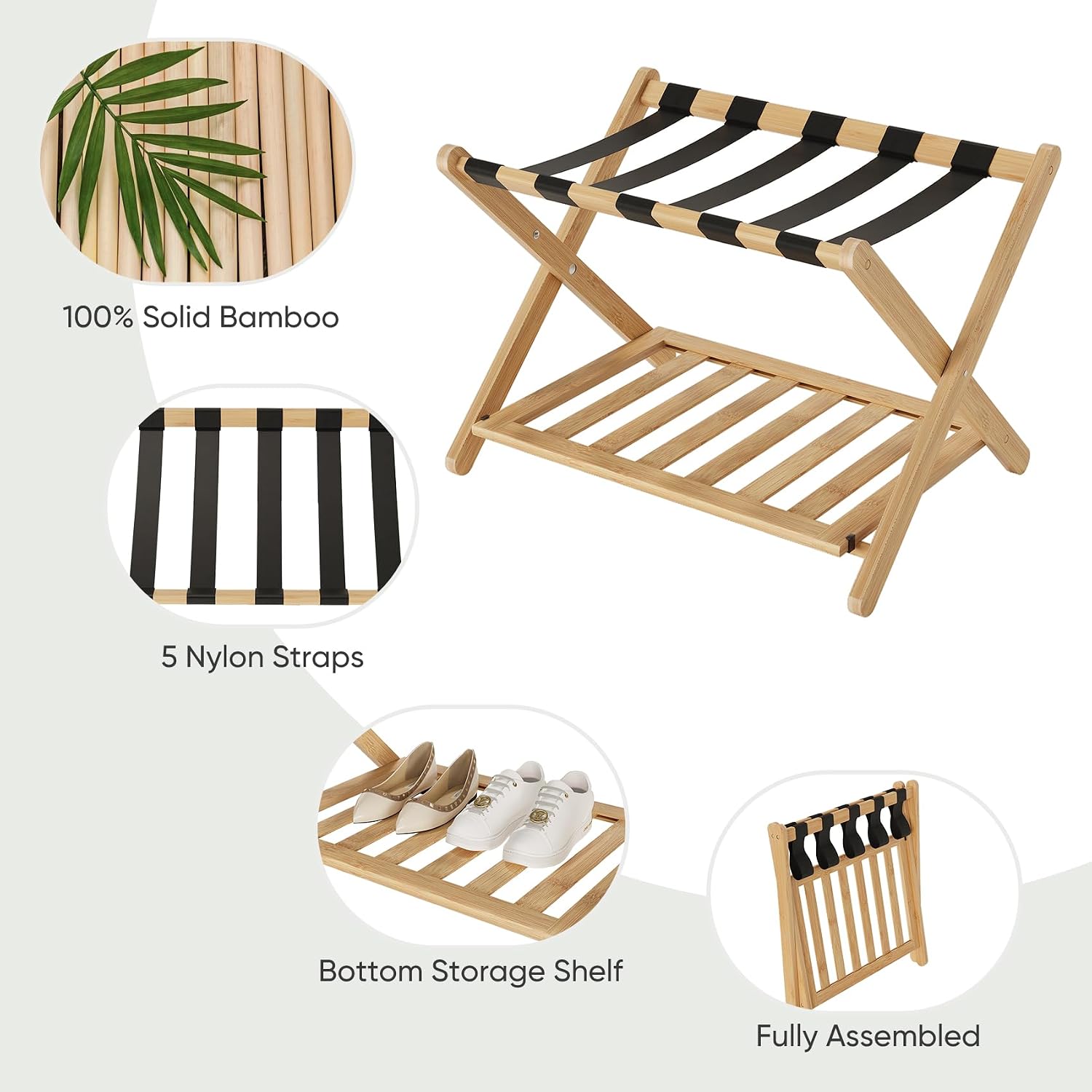 Fully Luggage Rack Suitcase