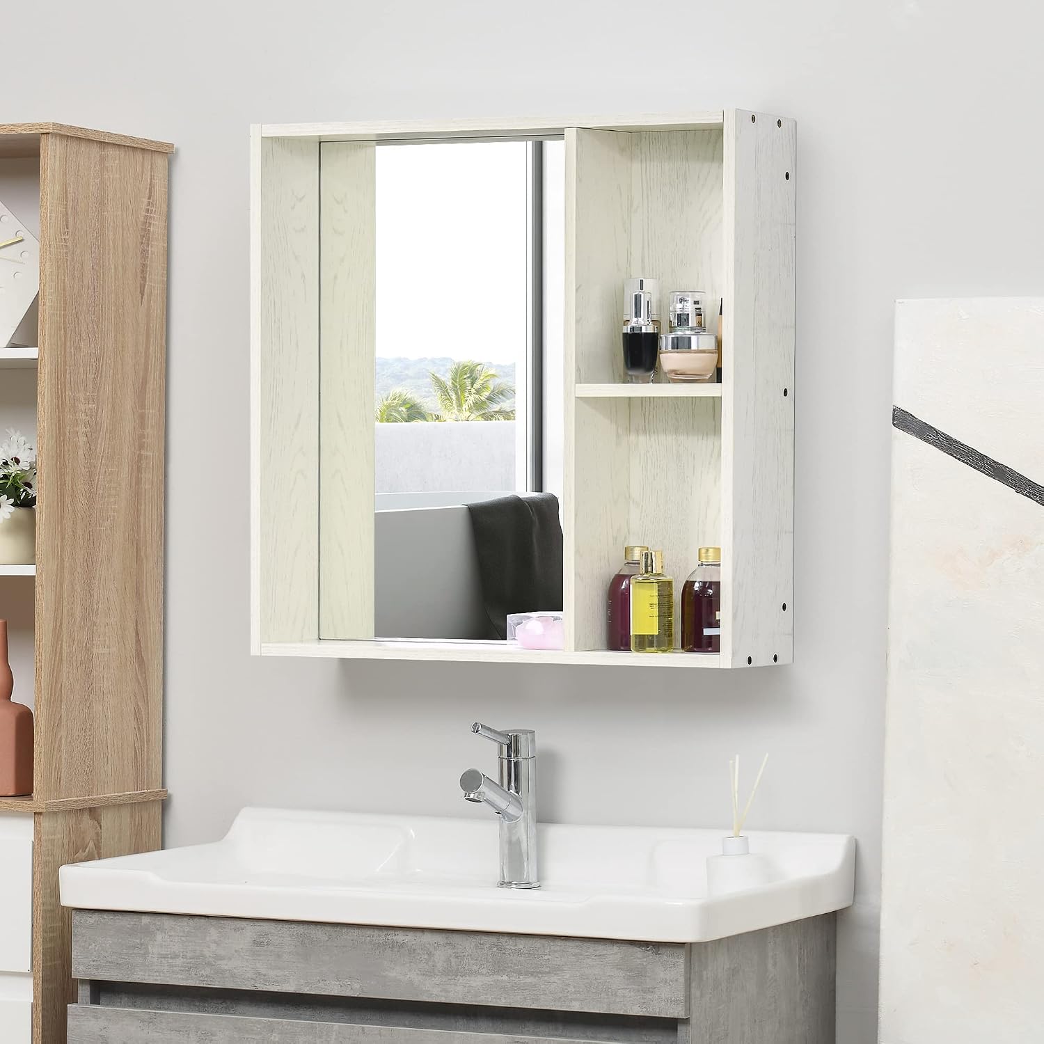 Medicine Cabinet Mirror Wall