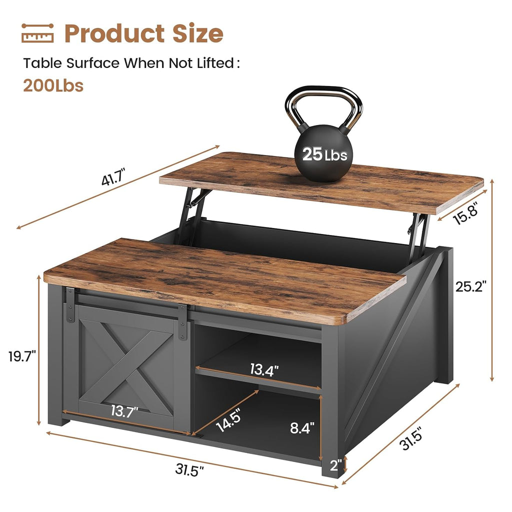 Lift Top Coffee Table