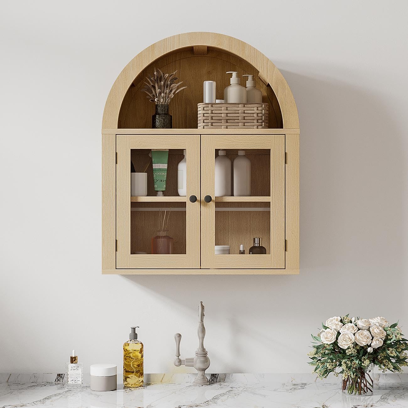 Arched Wall Cabinet Medicine