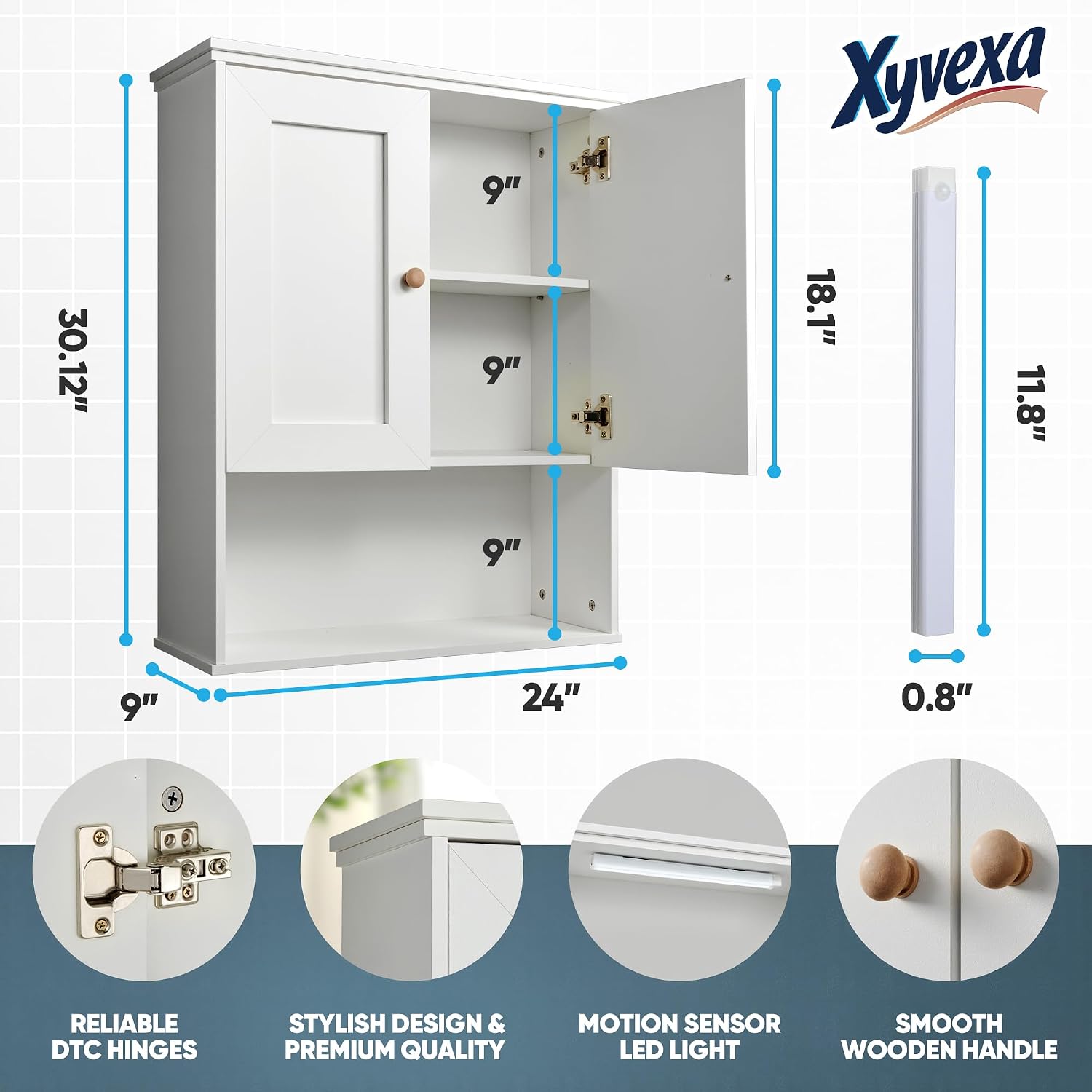 Wall Cabinet Mounted Medicine