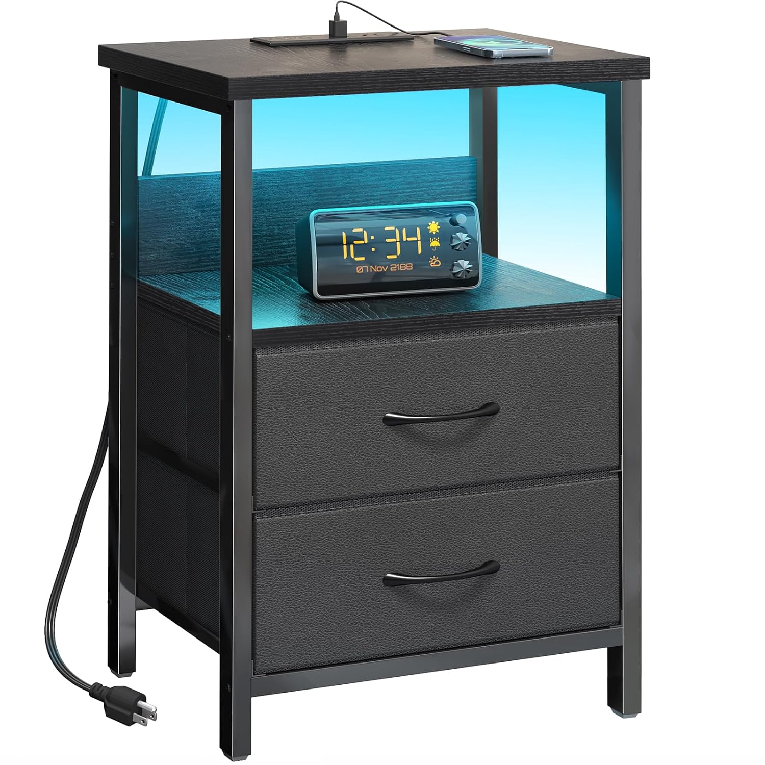 Night Stand Bedside Table