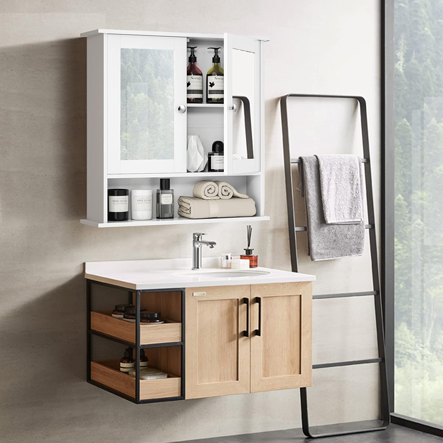 Giantex Wall Cabinet Mirror