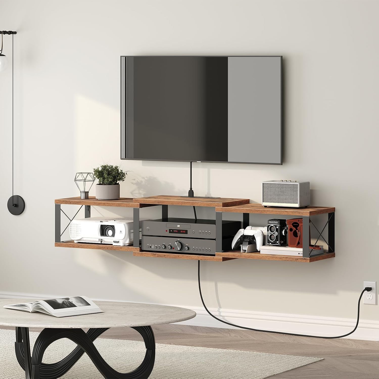 Mahancris Floating TV Stand