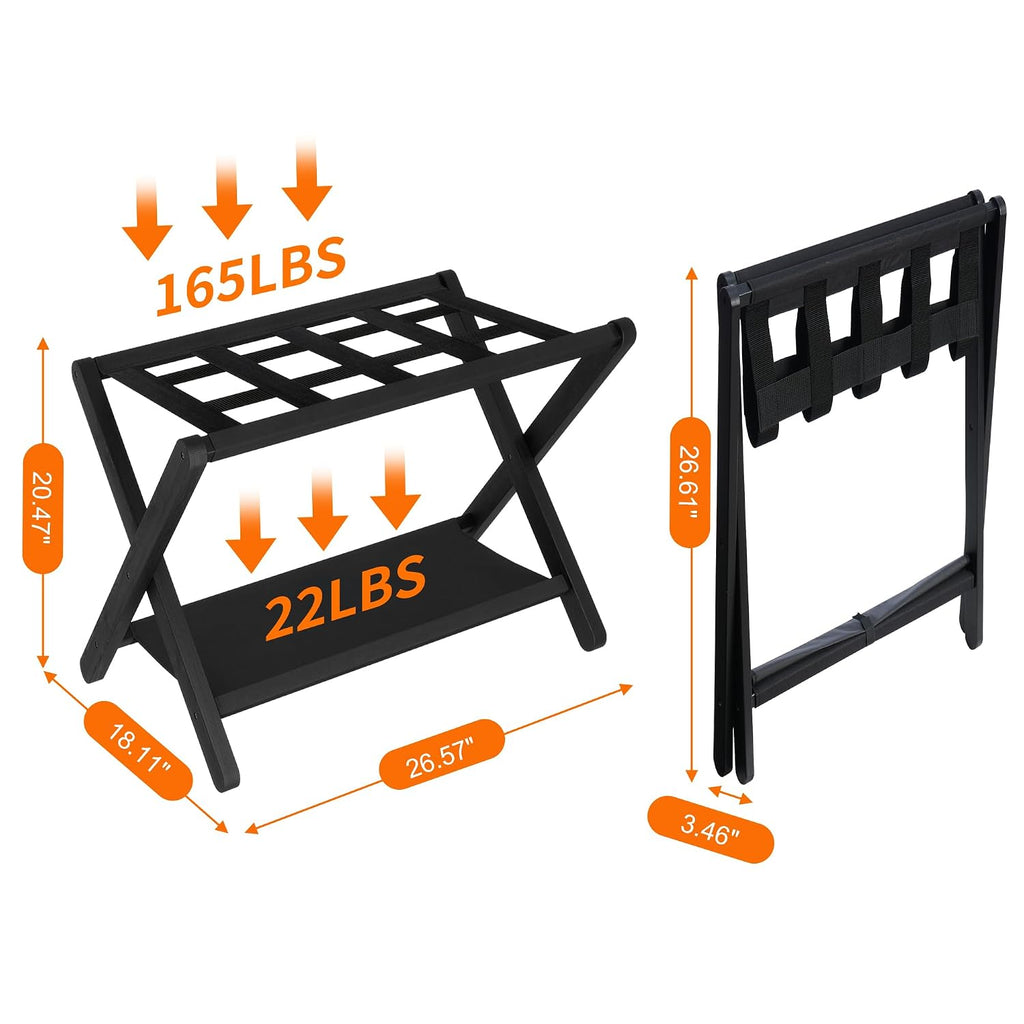 Heybly Luggage Rack Suitcase