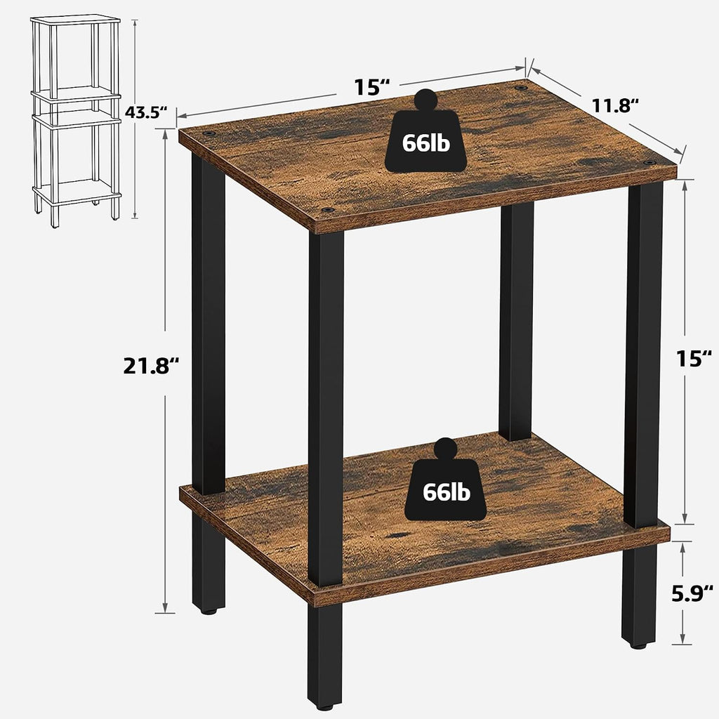 Tutotak End Table Nightstand