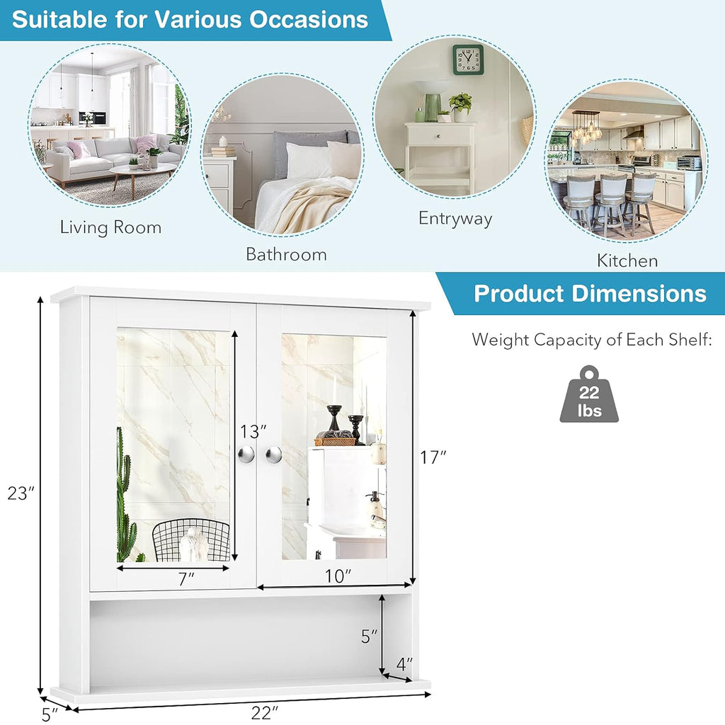 Giantex Wall Cabinet Mirror