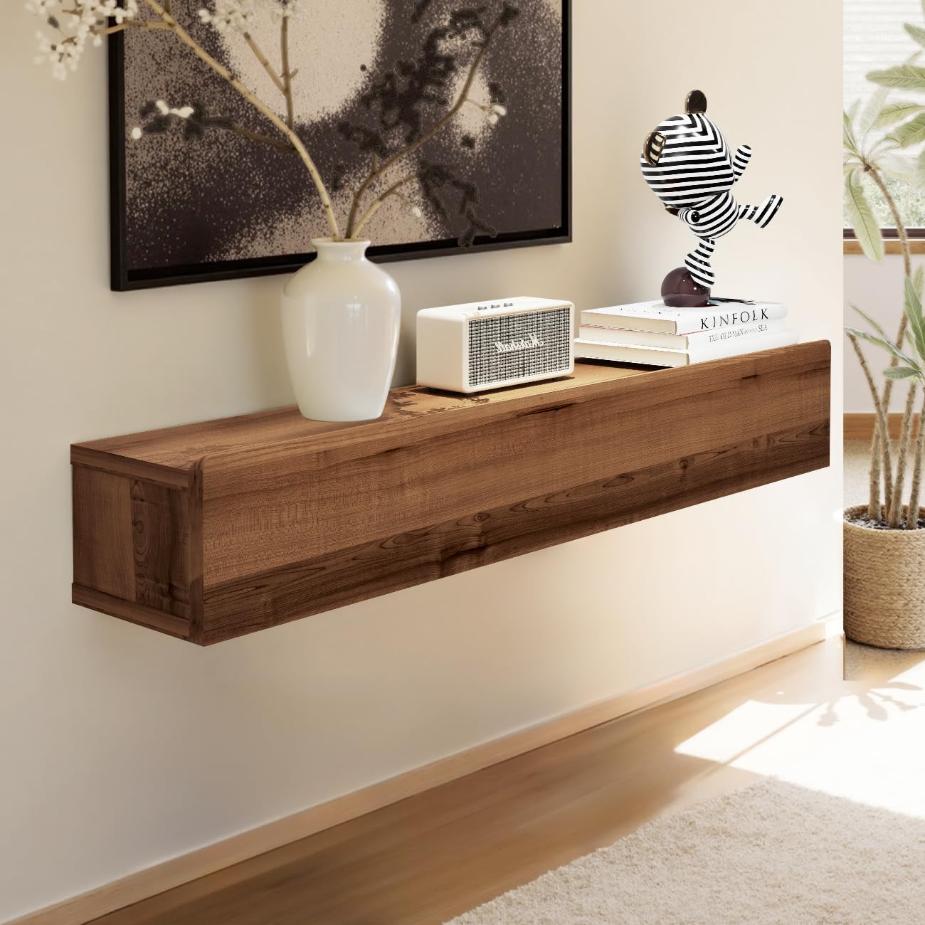 Tucktect Floating Solid Console
