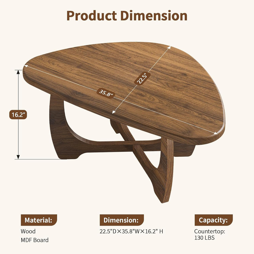 Curlaky Coffee Table Triangle
