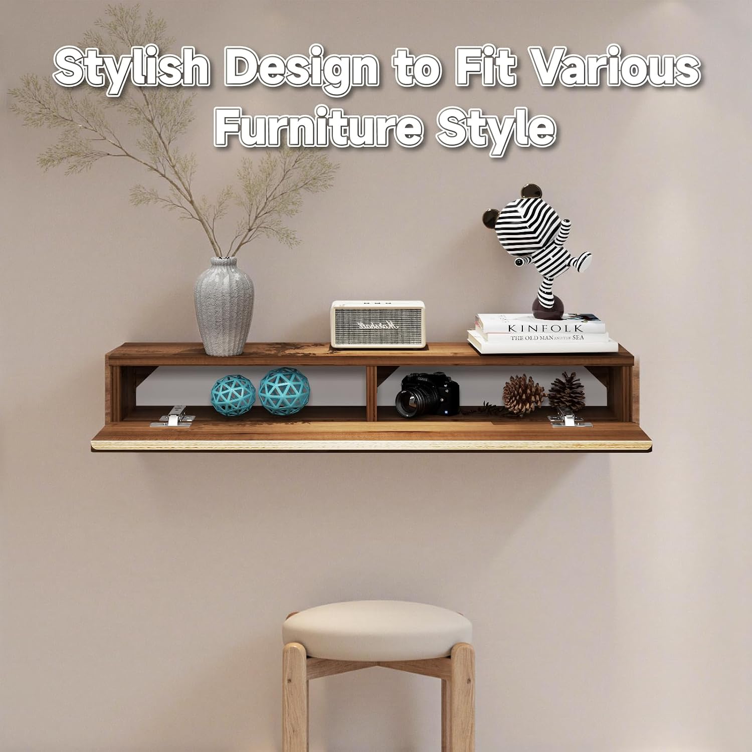 Tucktect Floating Solid Console