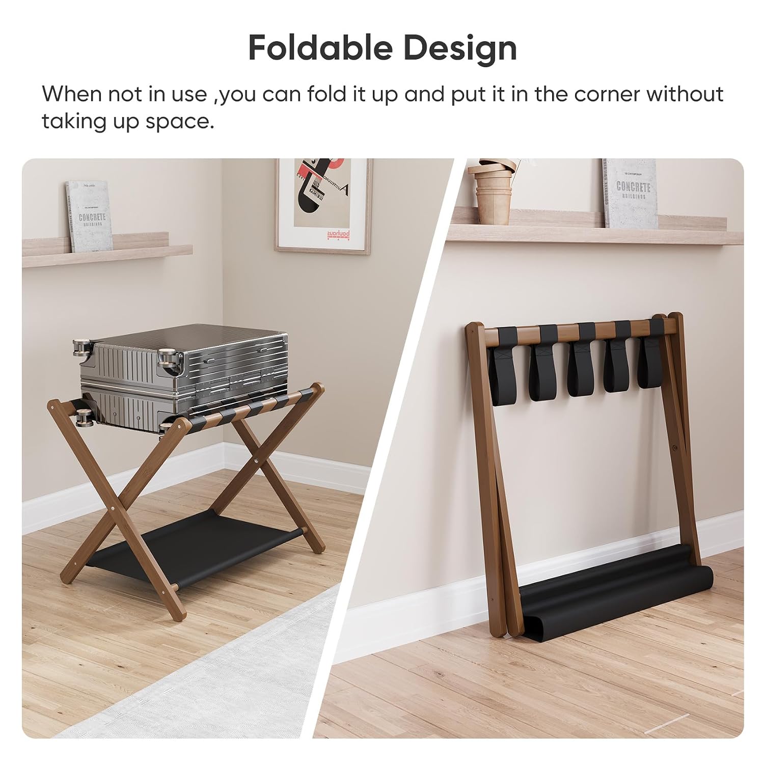 Luggage Rack Suitcase Stand