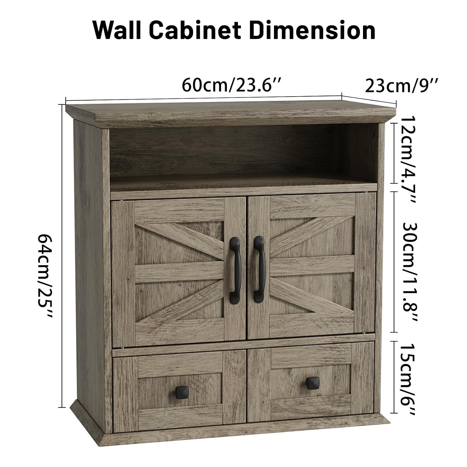 Seeday Wall Cabinet Medicine