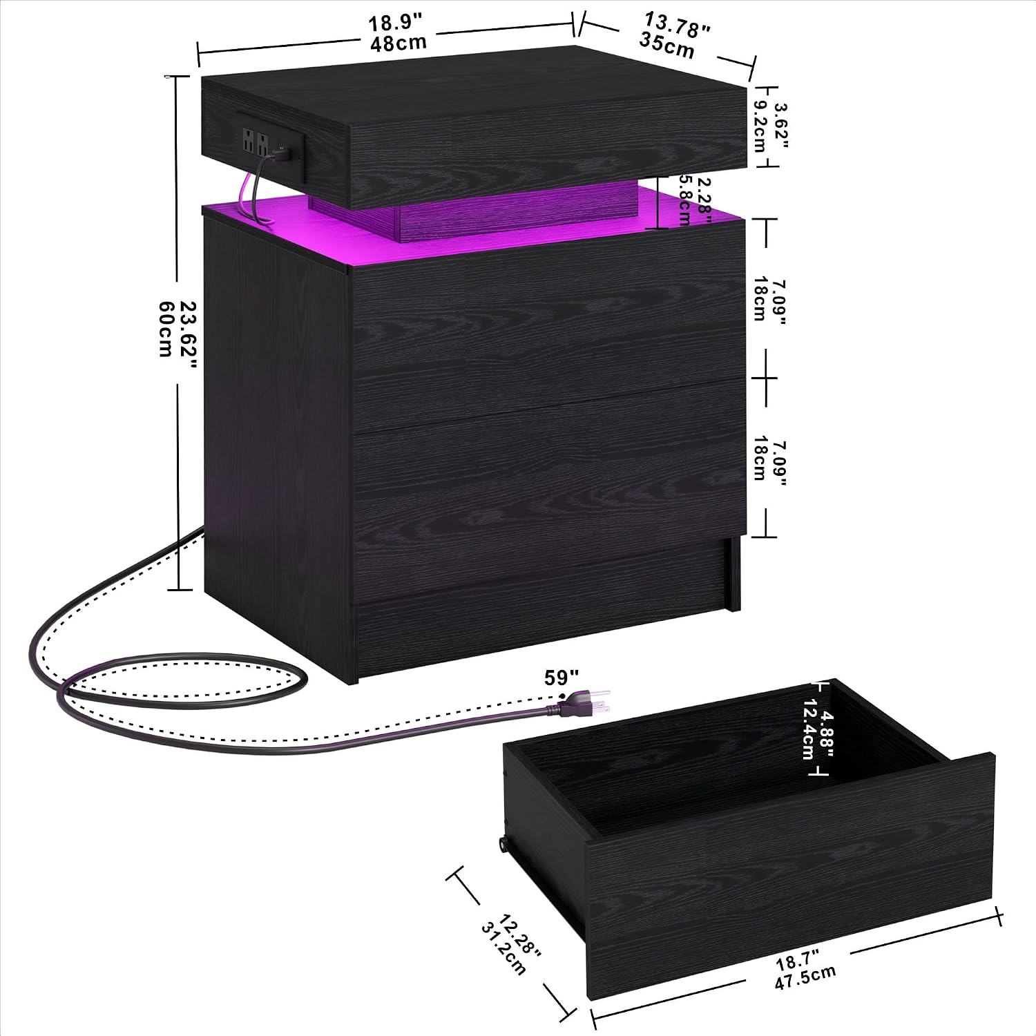 Likimio Nightstand