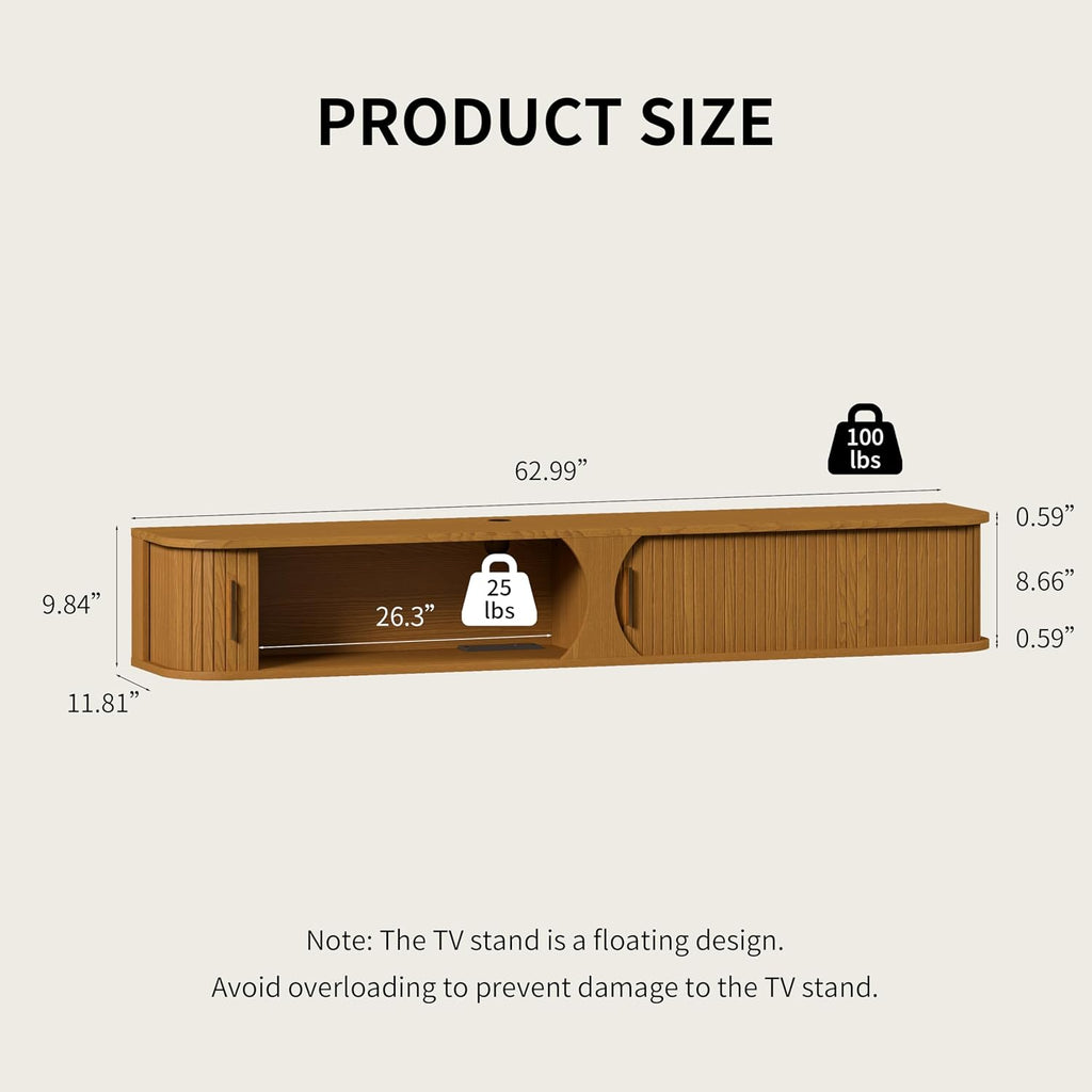 Floating TV Stand Console