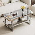 Ikifly Mirrored Coffee Table