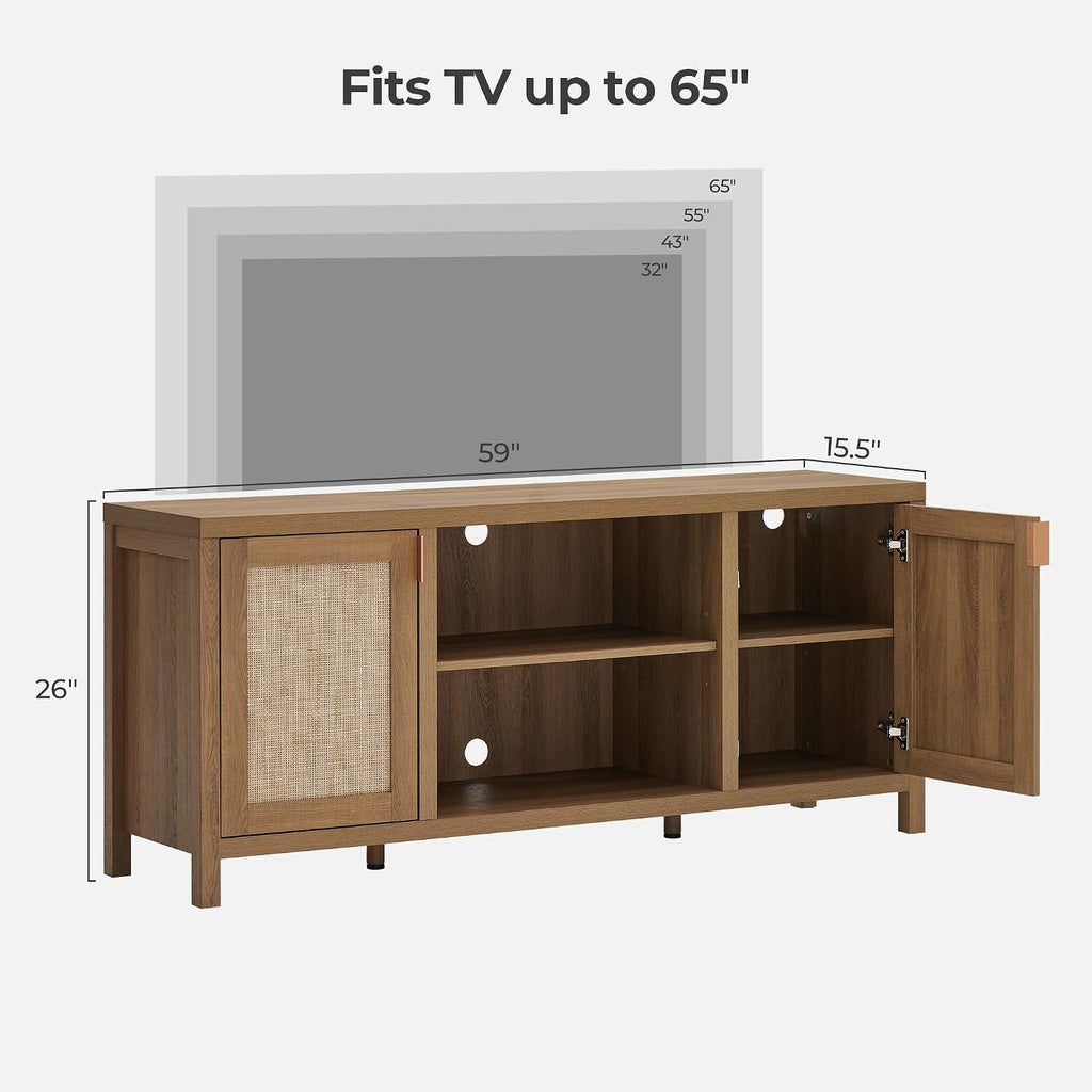 TV Stands Rattan Console