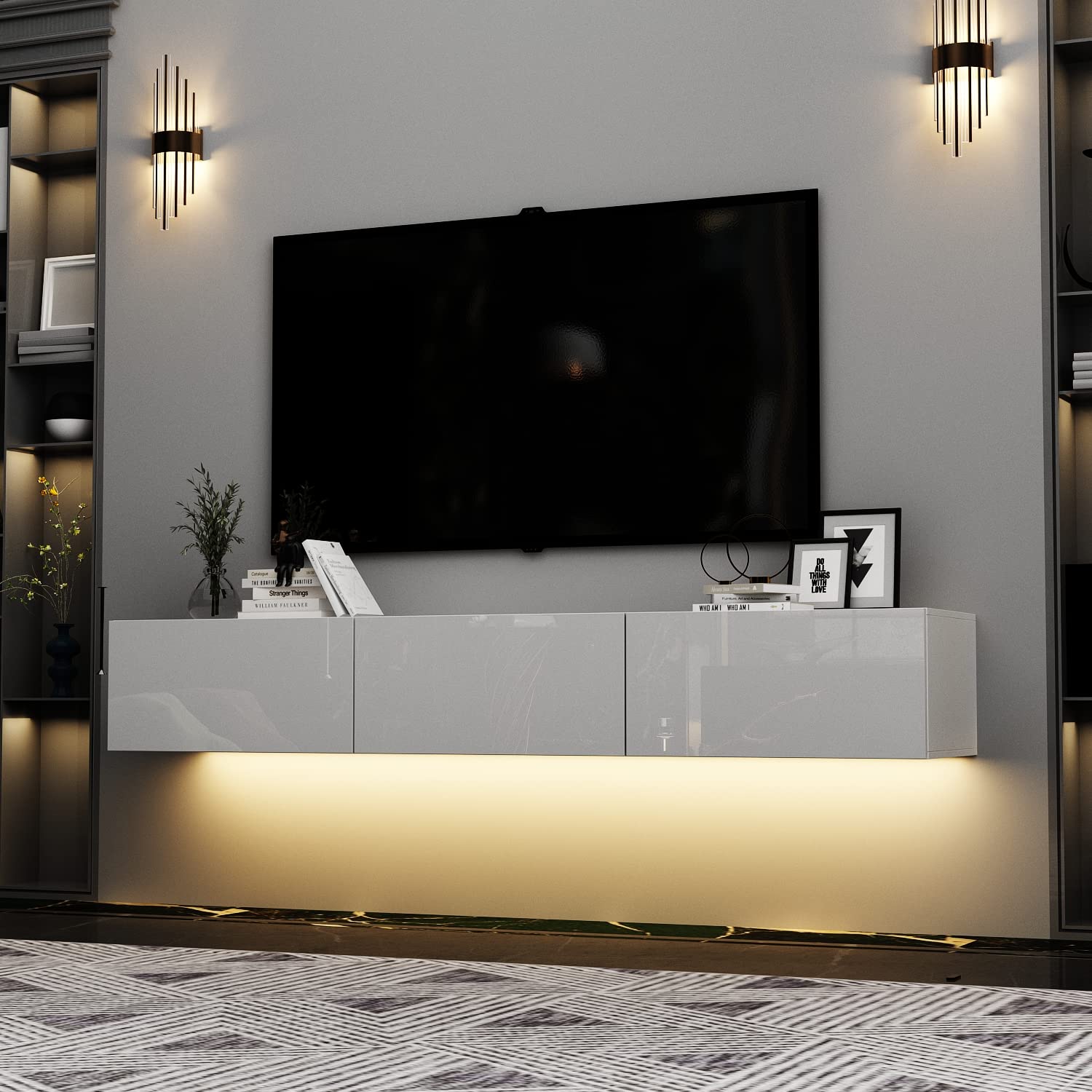 Homsee Floating TV Stand