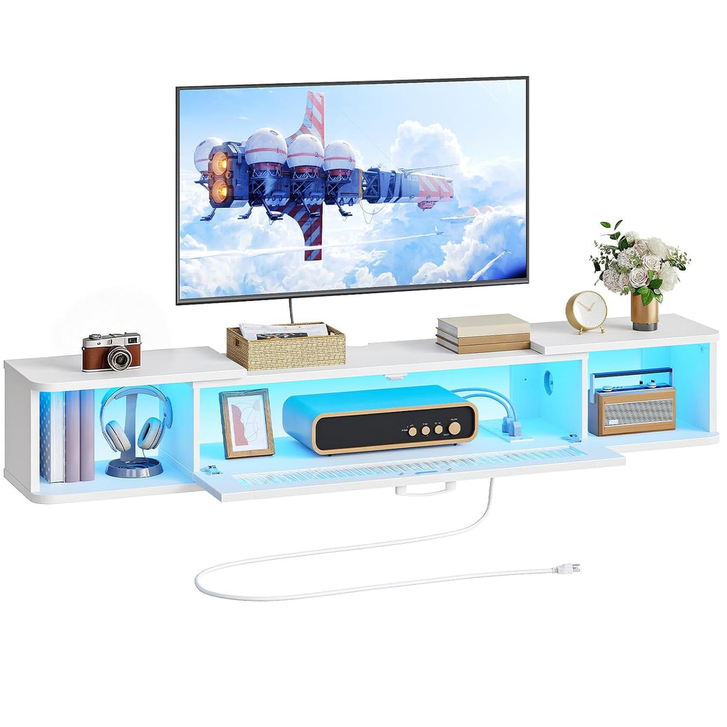 Floating TV Stand Wall