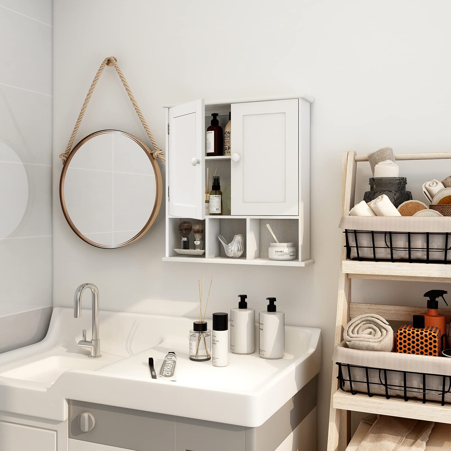 Taohfe Wall Cabinet Shelves,over