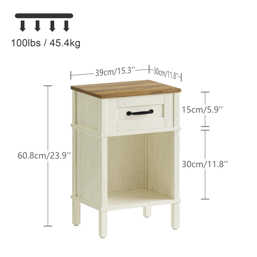 Yauktak Nightstand Bedside Table