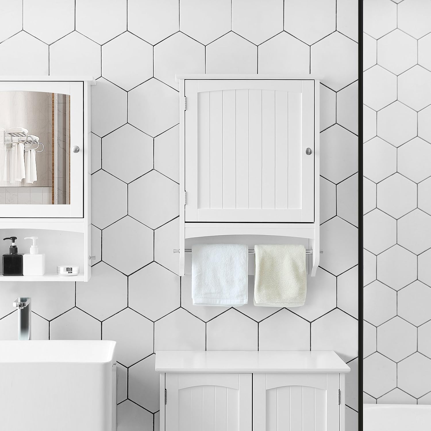 Wall Cabinet Hanging Rod
