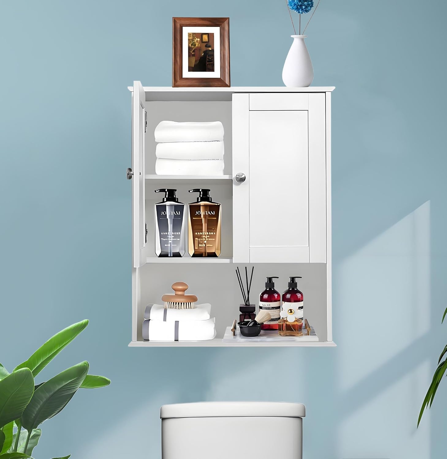 Byaolvcy Cabinet Wall Mounted