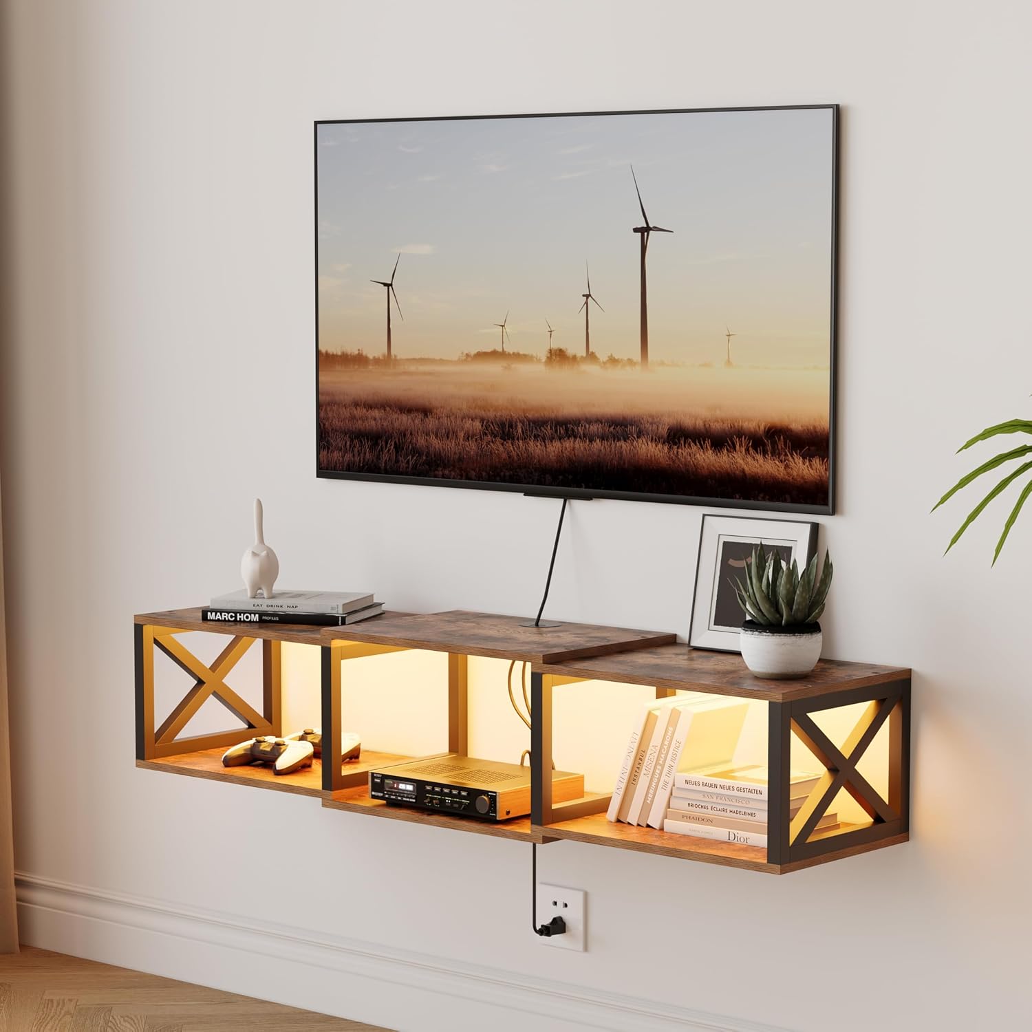Ninpeen Floating TV Stand