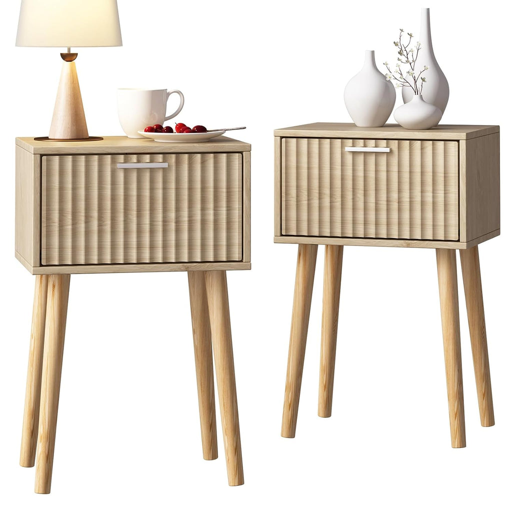 Laatooree Nightstands Table Bedside