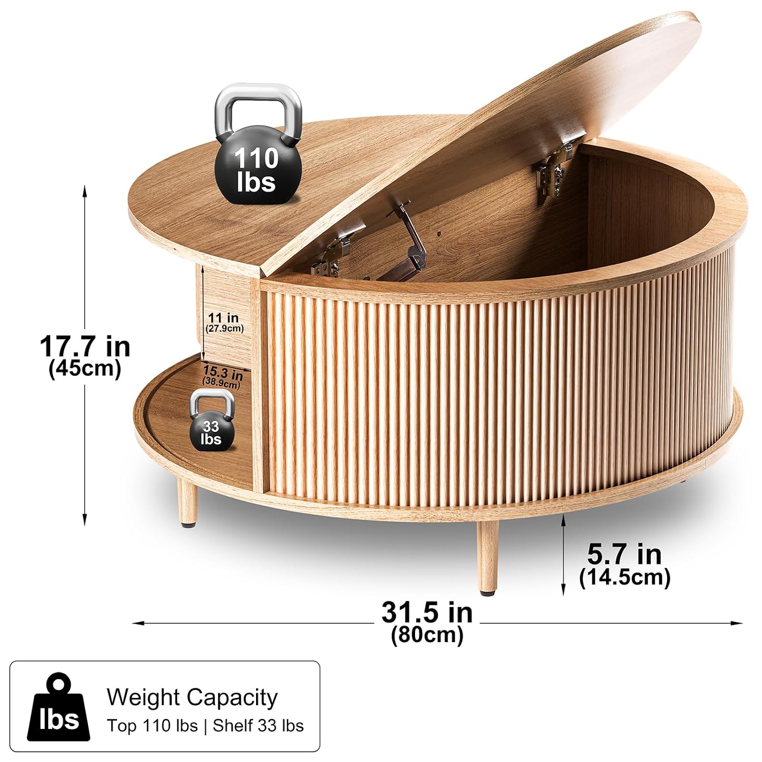 Fabato Lift Top Coffee