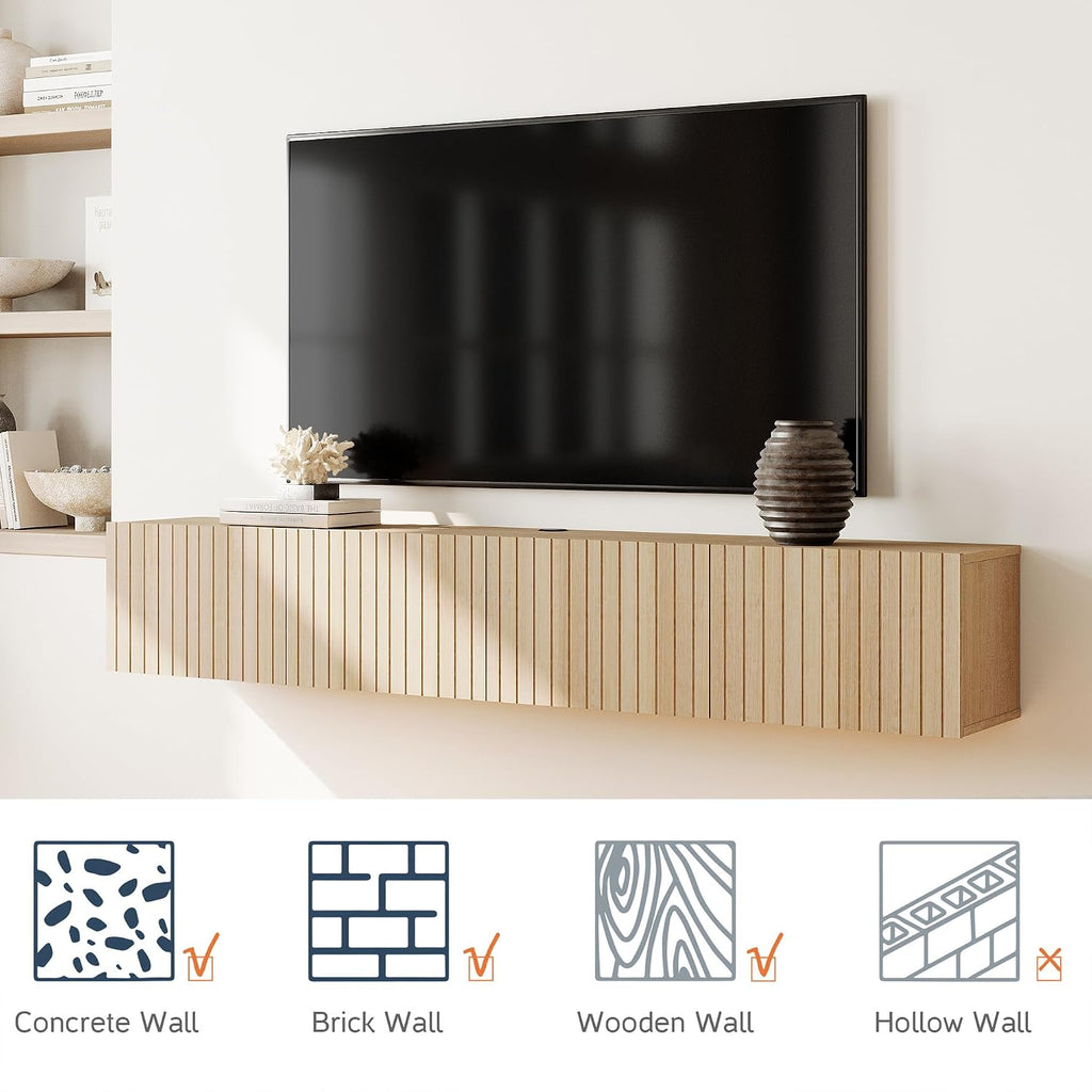 Wampat Floating TV Stand