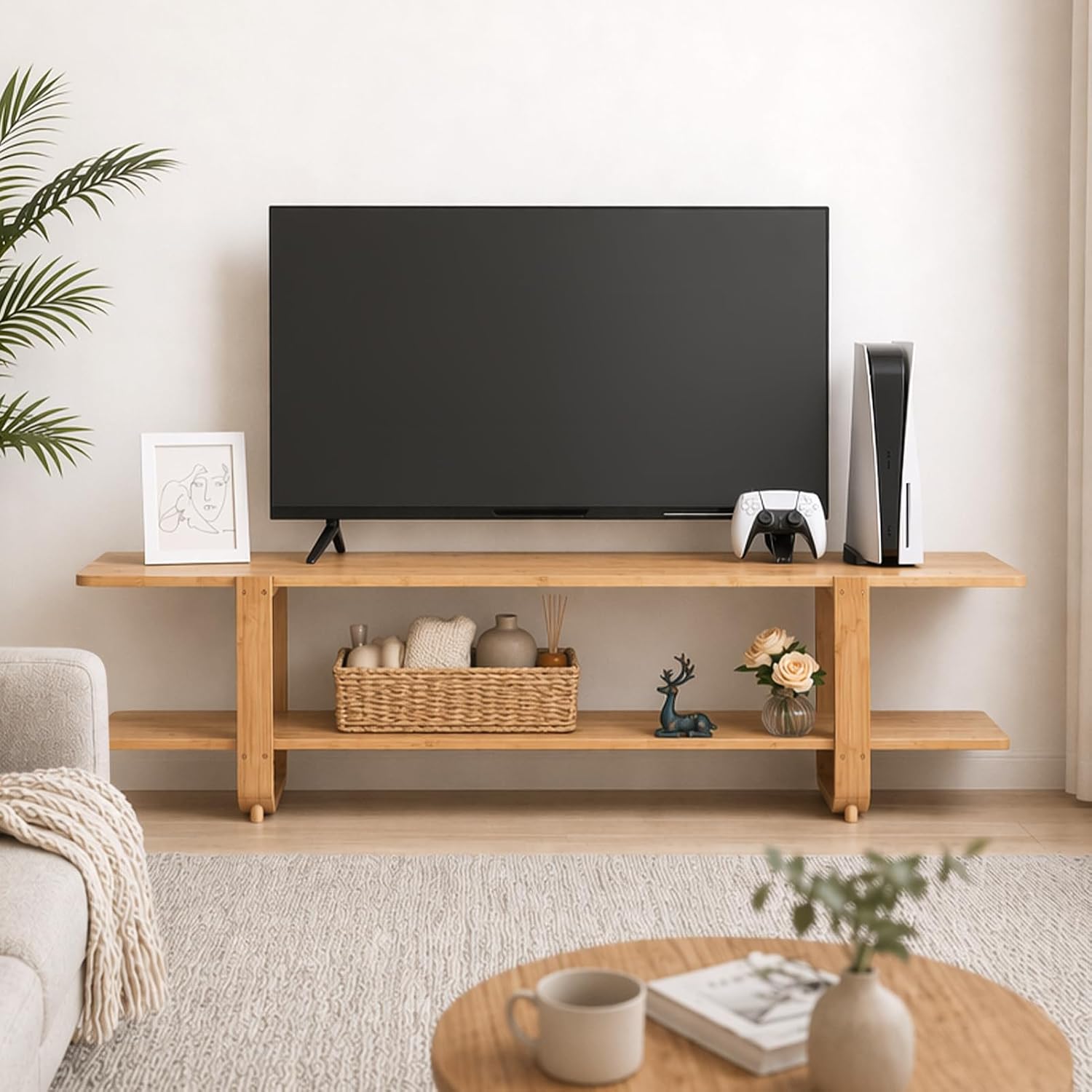 Hollyhome TV Stand Entertainment