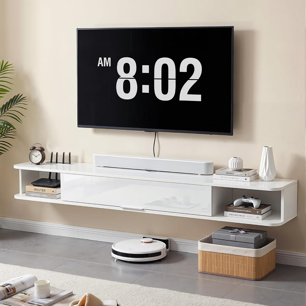 Quyze Gloss Floating TV
