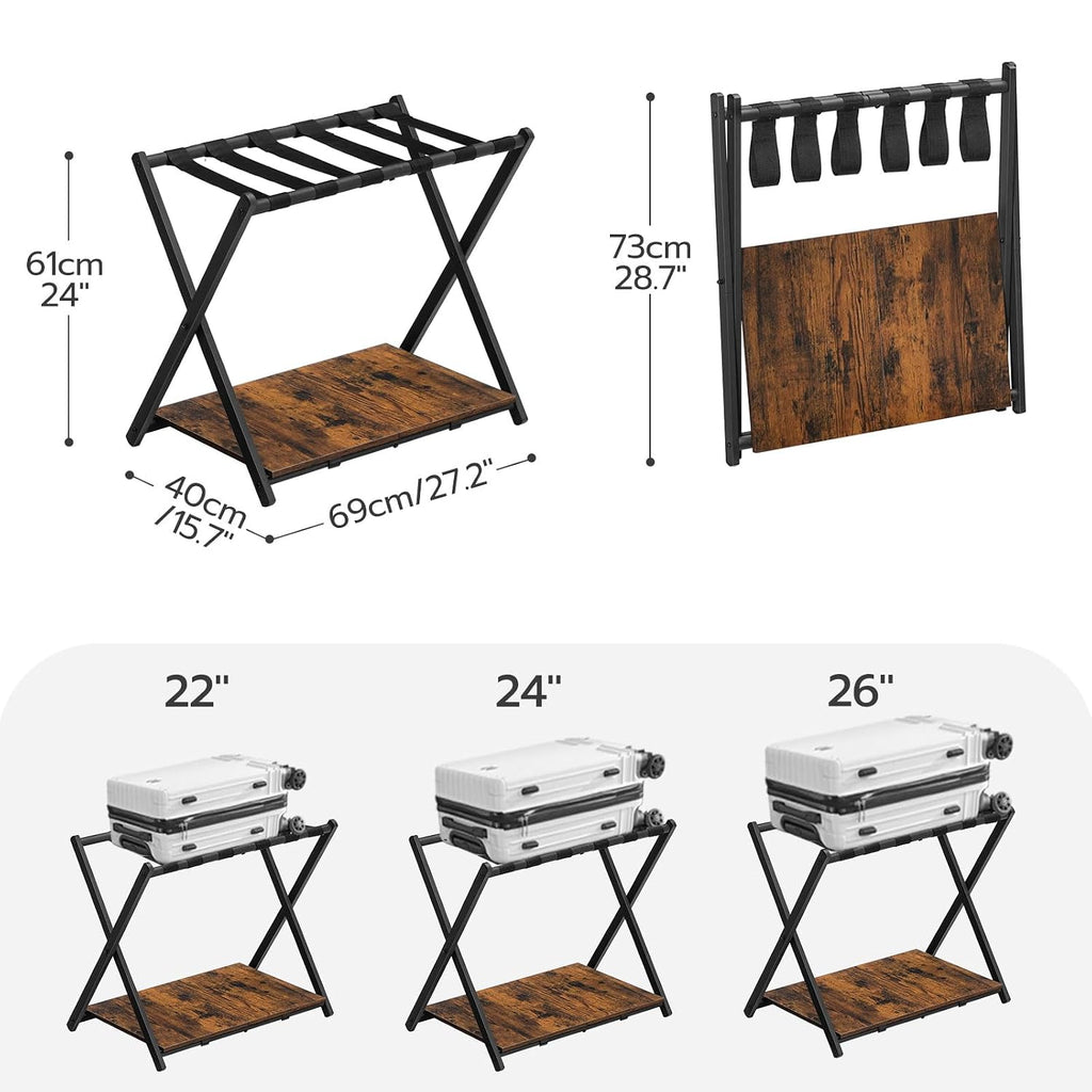 Luggage Rack Suitcase Stand