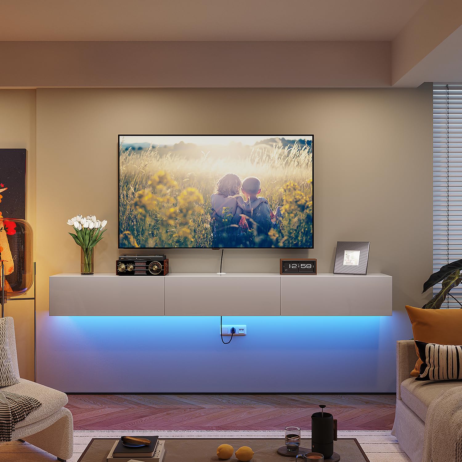 Pmnianhua Floating TV Wall