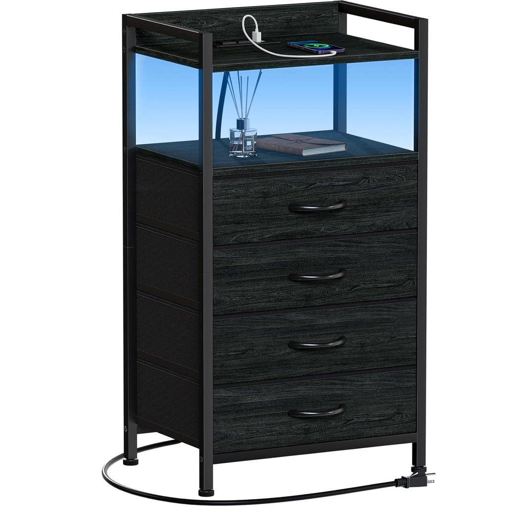 Furnulem Night Stand Dresser