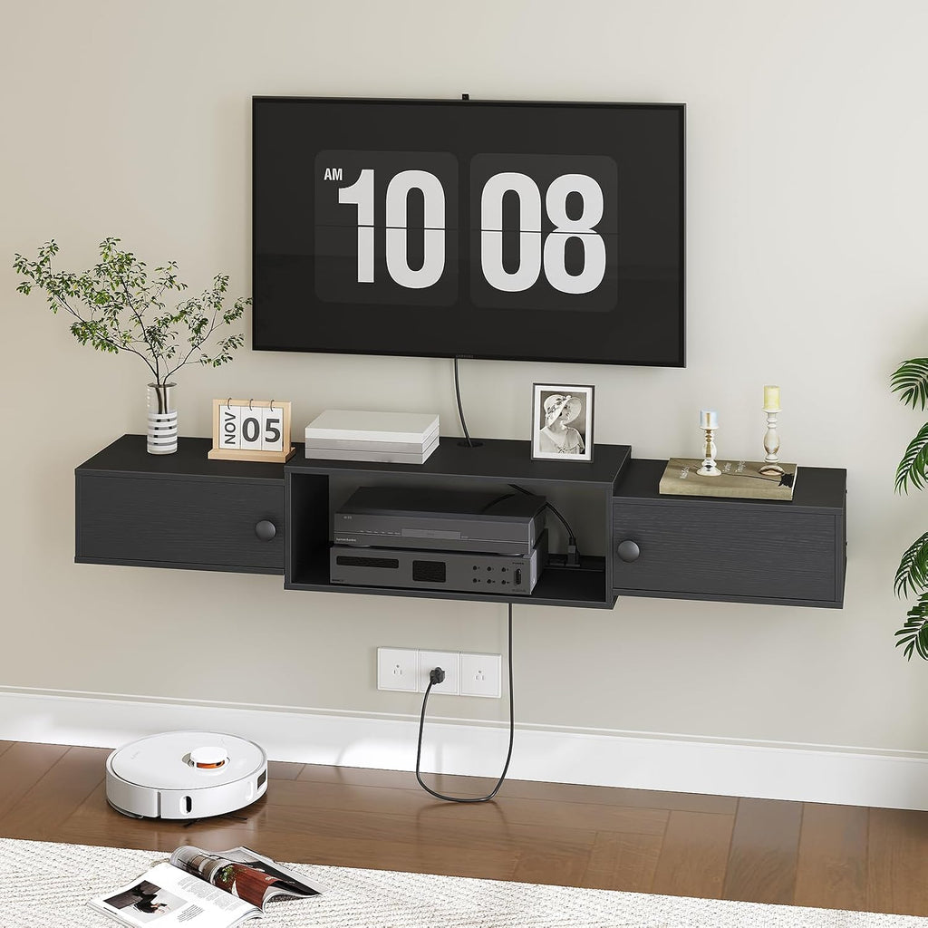 Floating TV Stand Wall