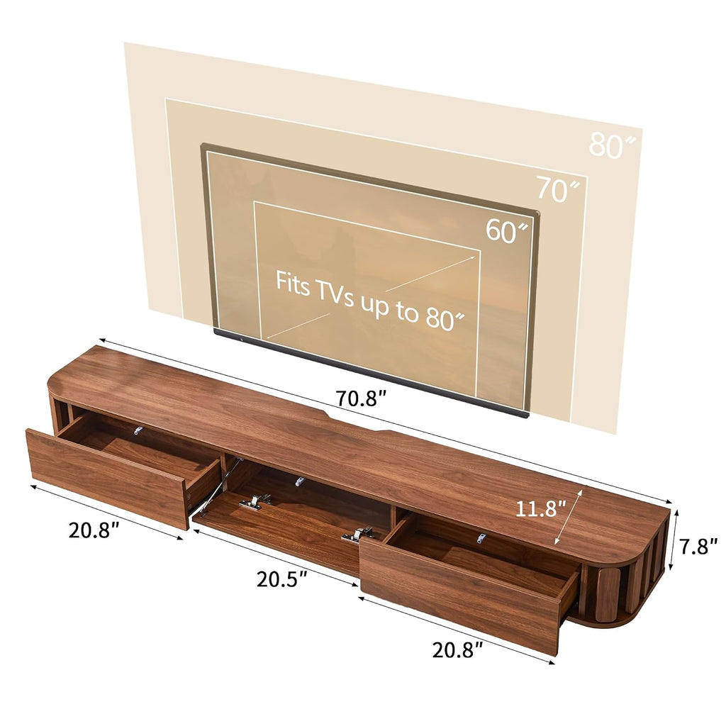 Bifins Wall Mounted Floating