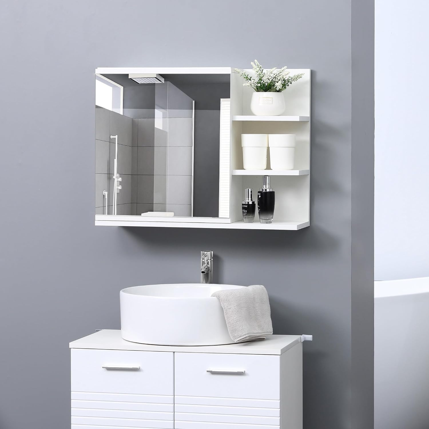 Medicine Cabinet Mirror Wall