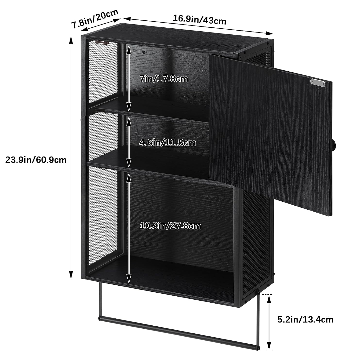 Caduke Wall Cabinet Mounted
