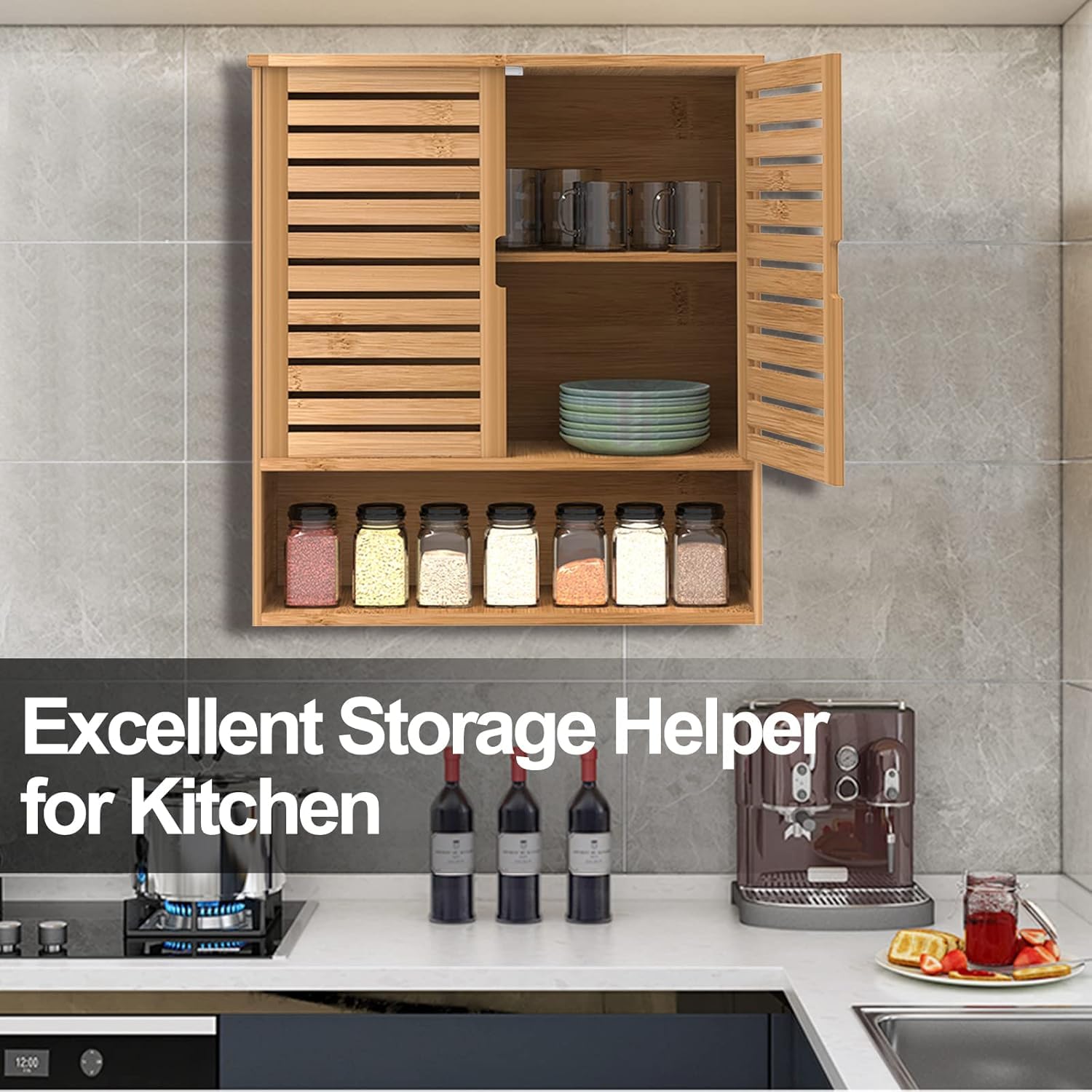 Foverone Wall Cabinet Medicine