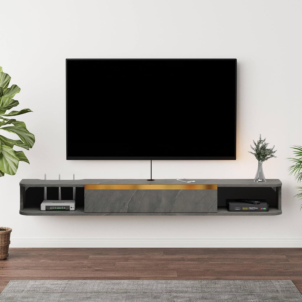 Tucktect Floating TV Stand