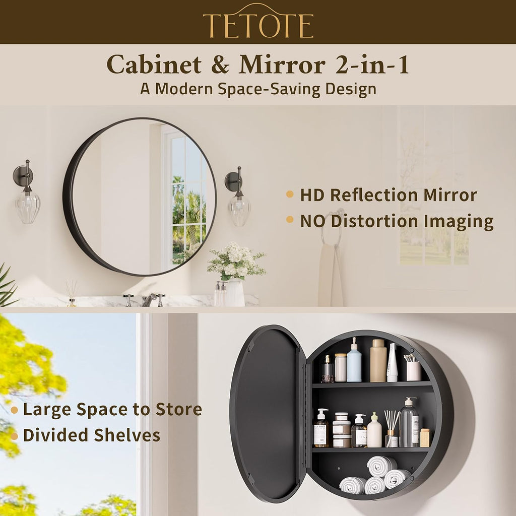 Tetote Medicine Cabinet Mirror