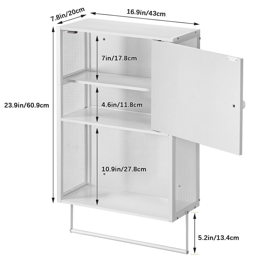 Caduke Wall Cabinet Mounted