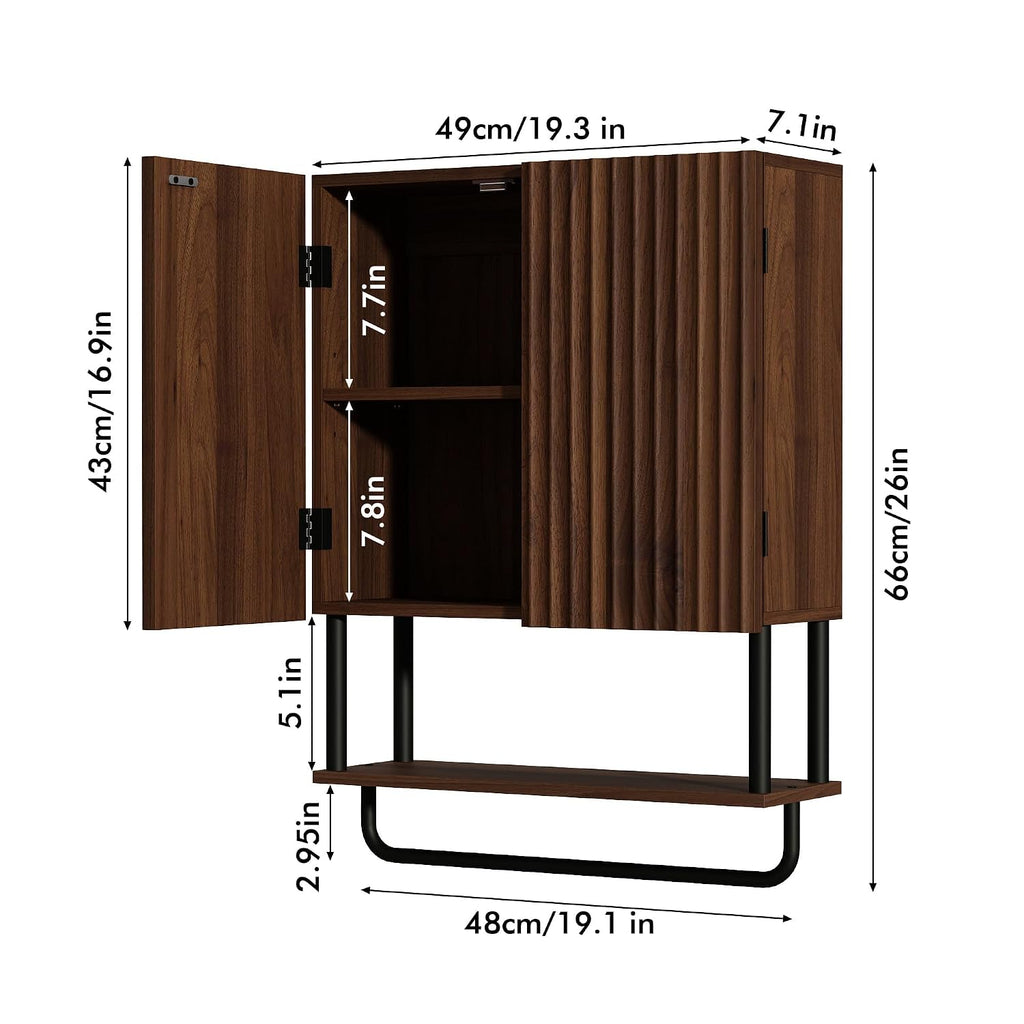 Rustown Wall Cabinet Medicine