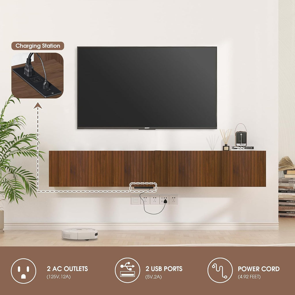 Eazehome Floating TV Stand