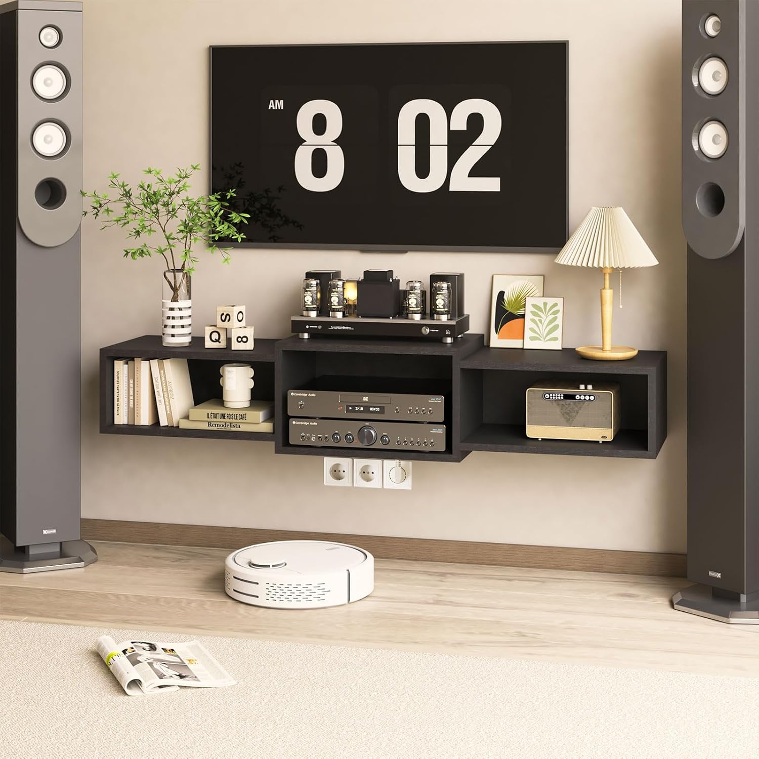 Ibuyke Floating TV Stand
