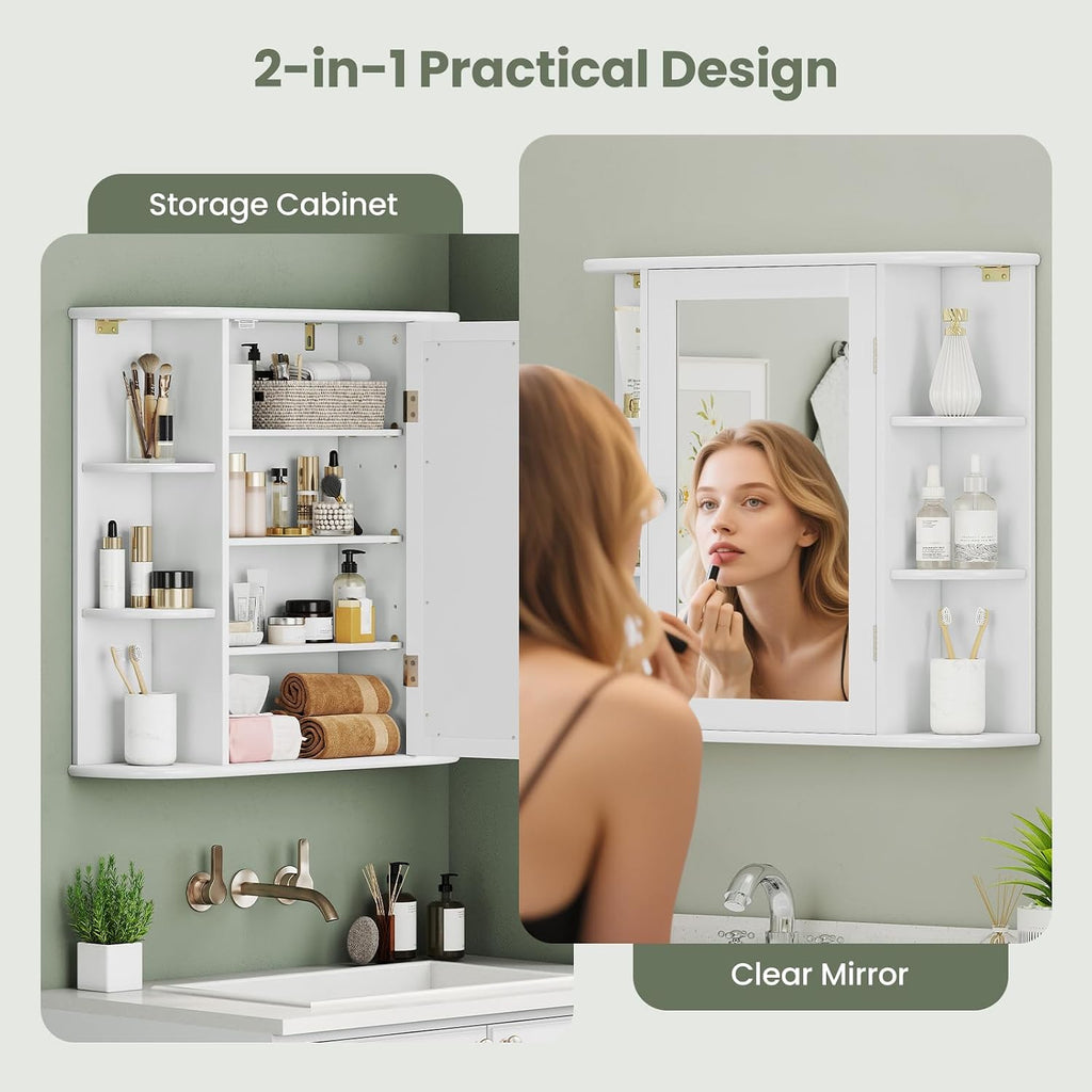 Homgx Medicine Cabinet Wall