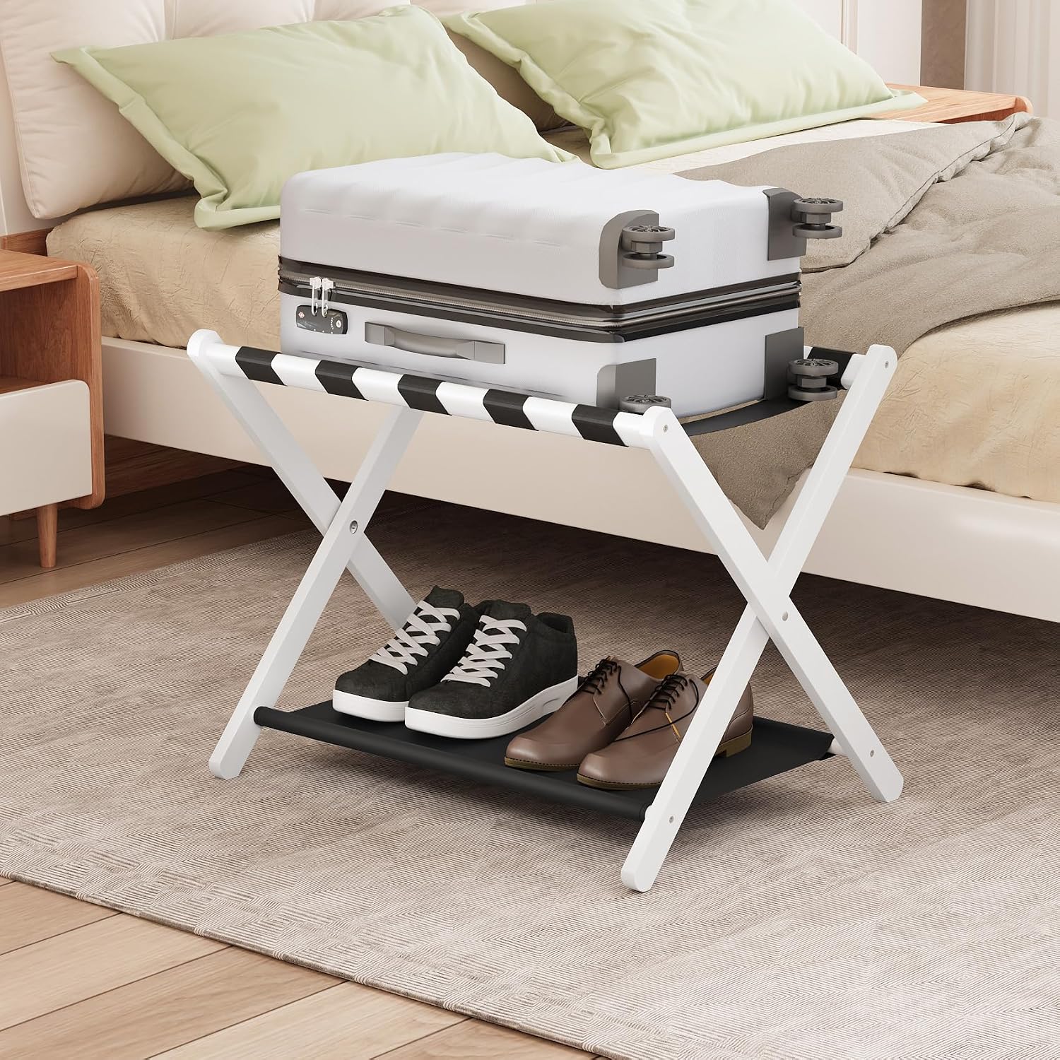 Luggage Rack Suitcase Stand
